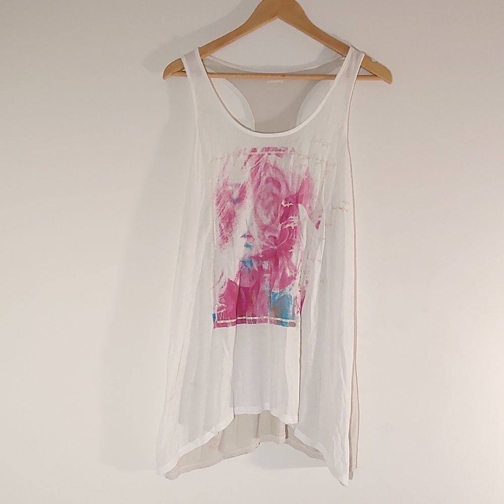 Express tank top size large